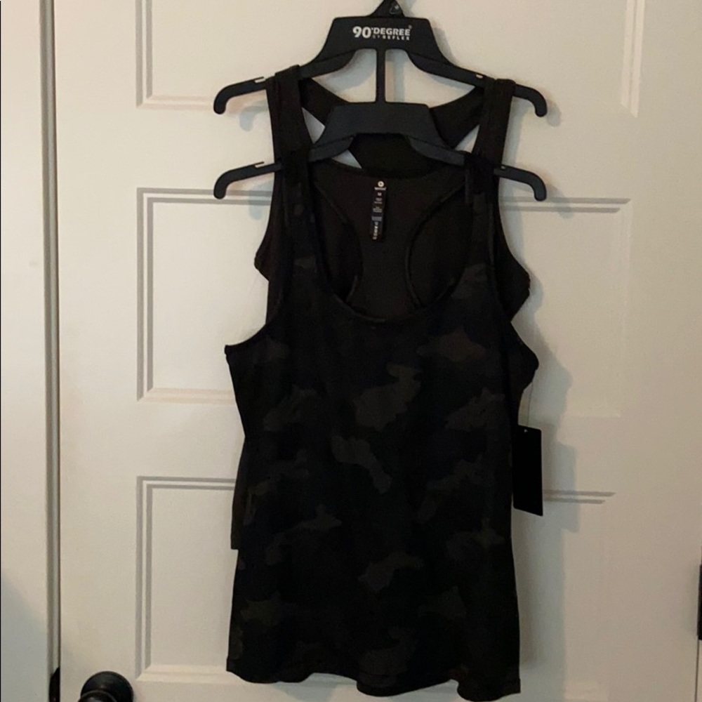 90 degree by reflex 2 pack racerback tanks